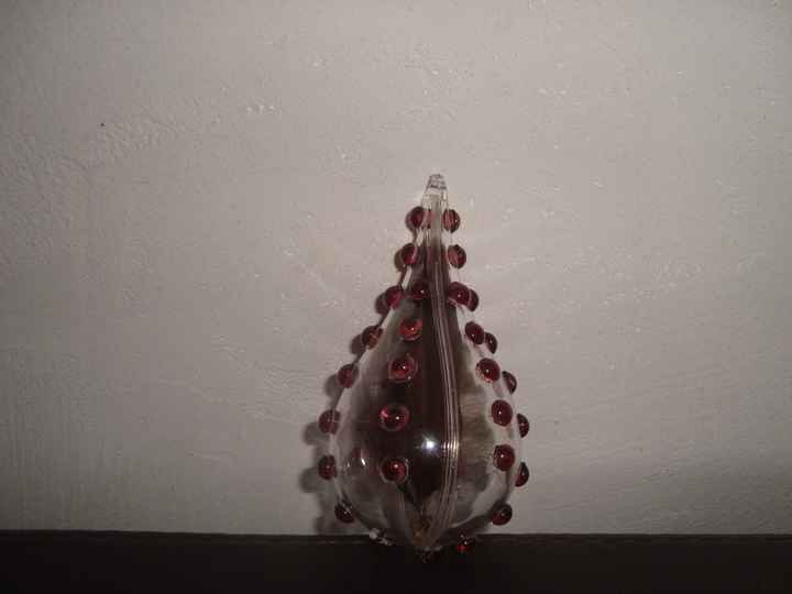 Suspenion goutte d'eau marron