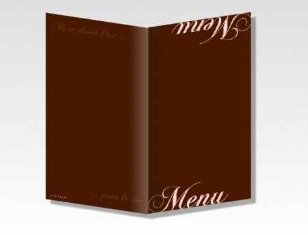 Menu de mariage Extérieur