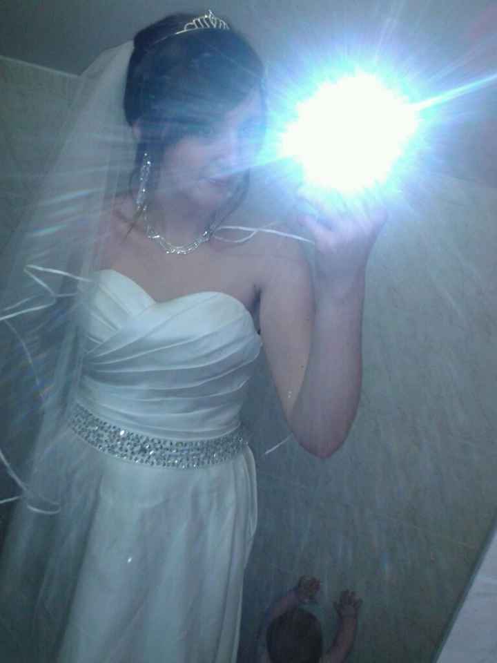 Ma selfie "mariée" - 1