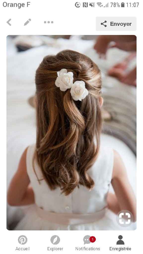 Coiffure de petite fille - 1