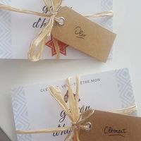 Cartes demande garçons d'honneur