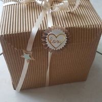 Boite demande témoin fait main