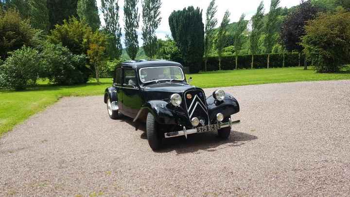 Notre voiture pour le mariage - 1