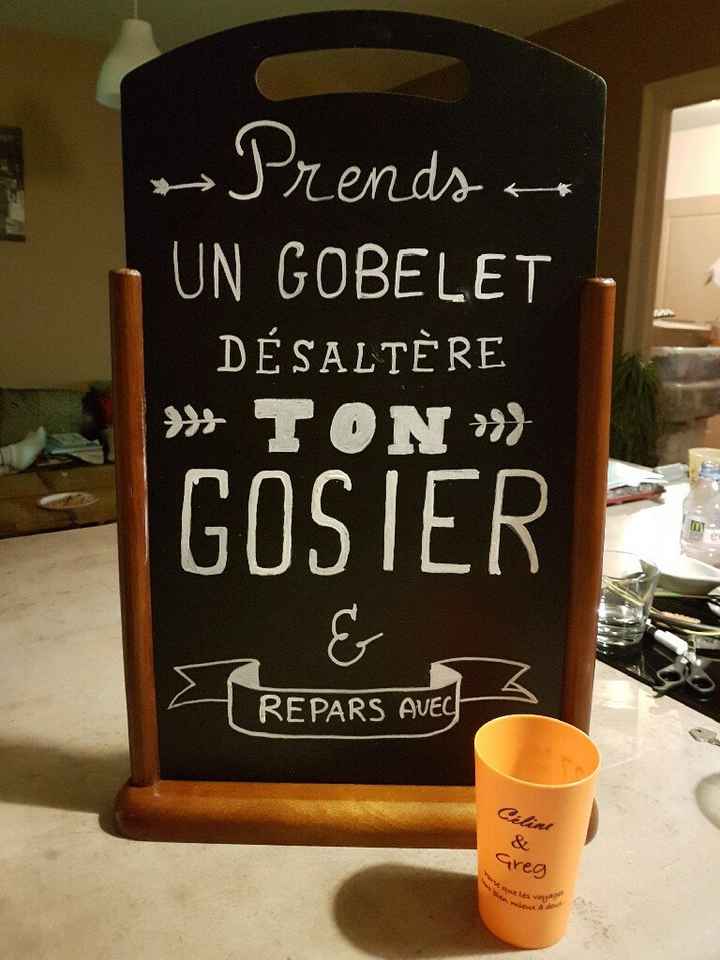 Mes gobelets à bière... - 1