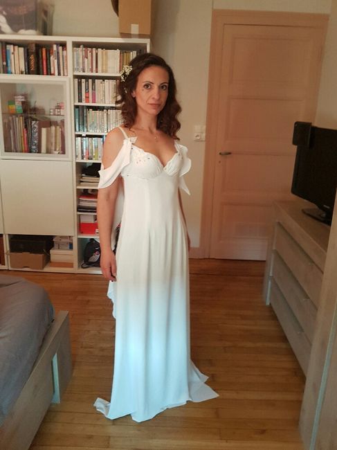 Essai de ma robe... enfin la moitié !!! - 1