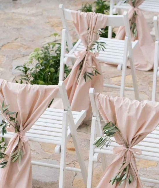 Décoration de chaise 1