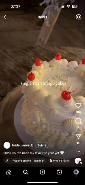 Nouvelle tendance wedding cake - vos avis ? 5