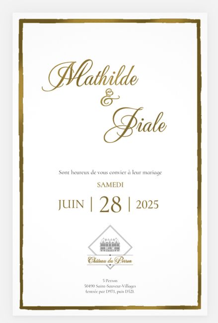 Faire-part finalisés 1