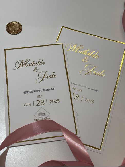 Cartons d'invitations... 2