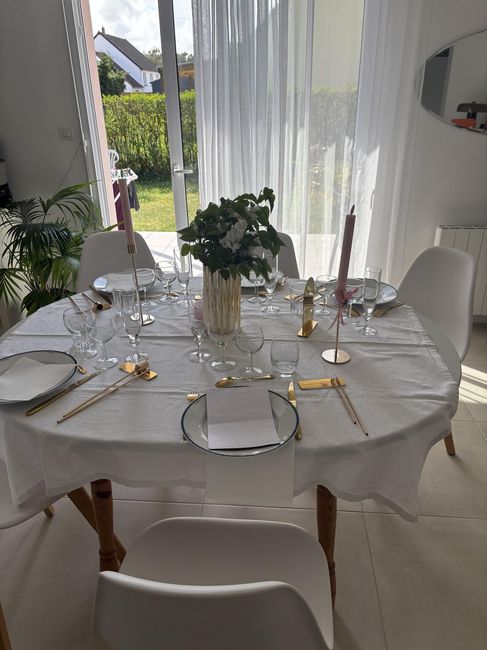 Changement d’agencement et déco des tables ! 11