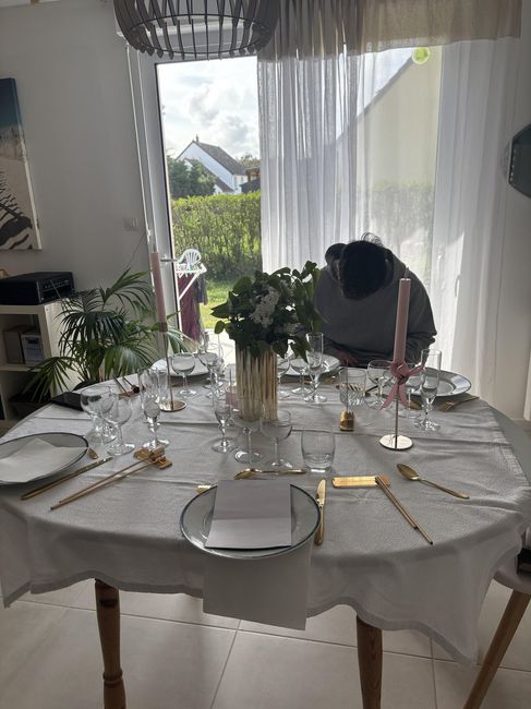 Changement d’agencement et déco des tables ! 13
