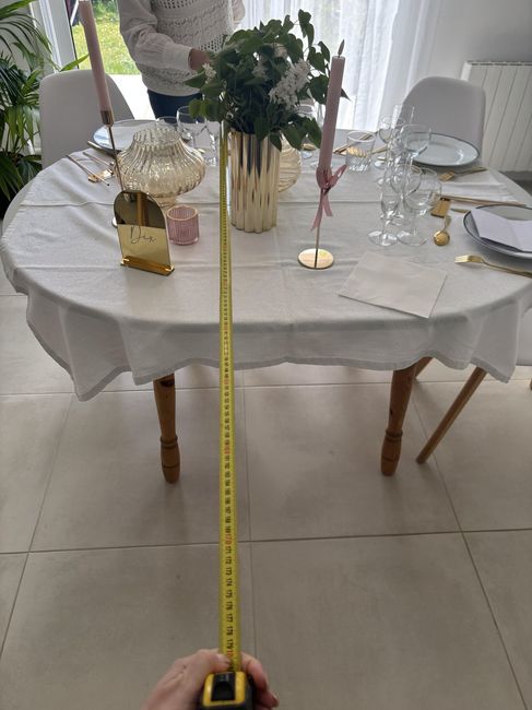 Changement d’agencement et déco des tables ! 15