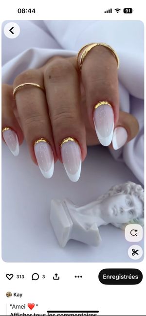 Des idées de manucure élégante pour le mariage ? 💅💍 - 1