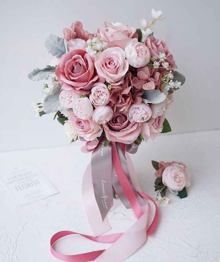 Un bouquet de mariée "rose" pour octobre Rose - 2