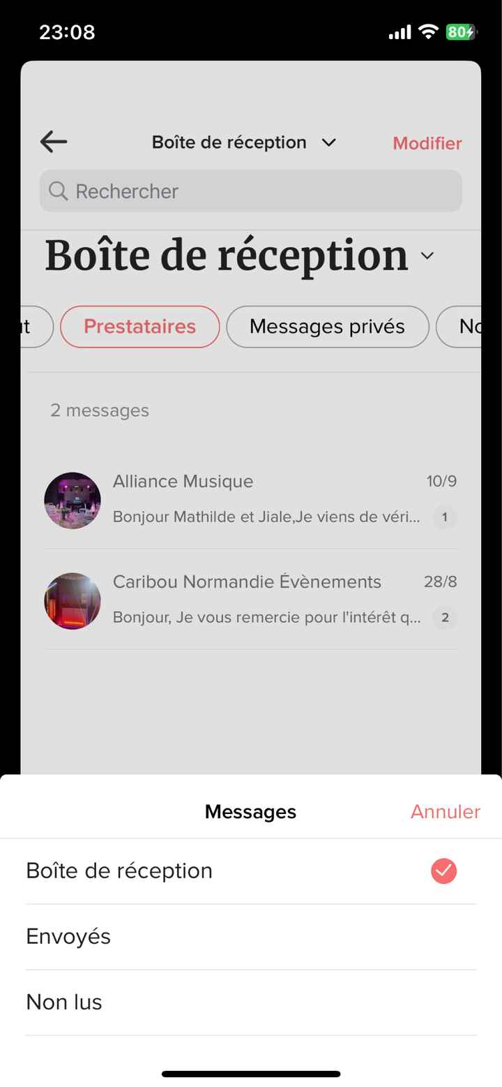 Archive demande prestataire - 1