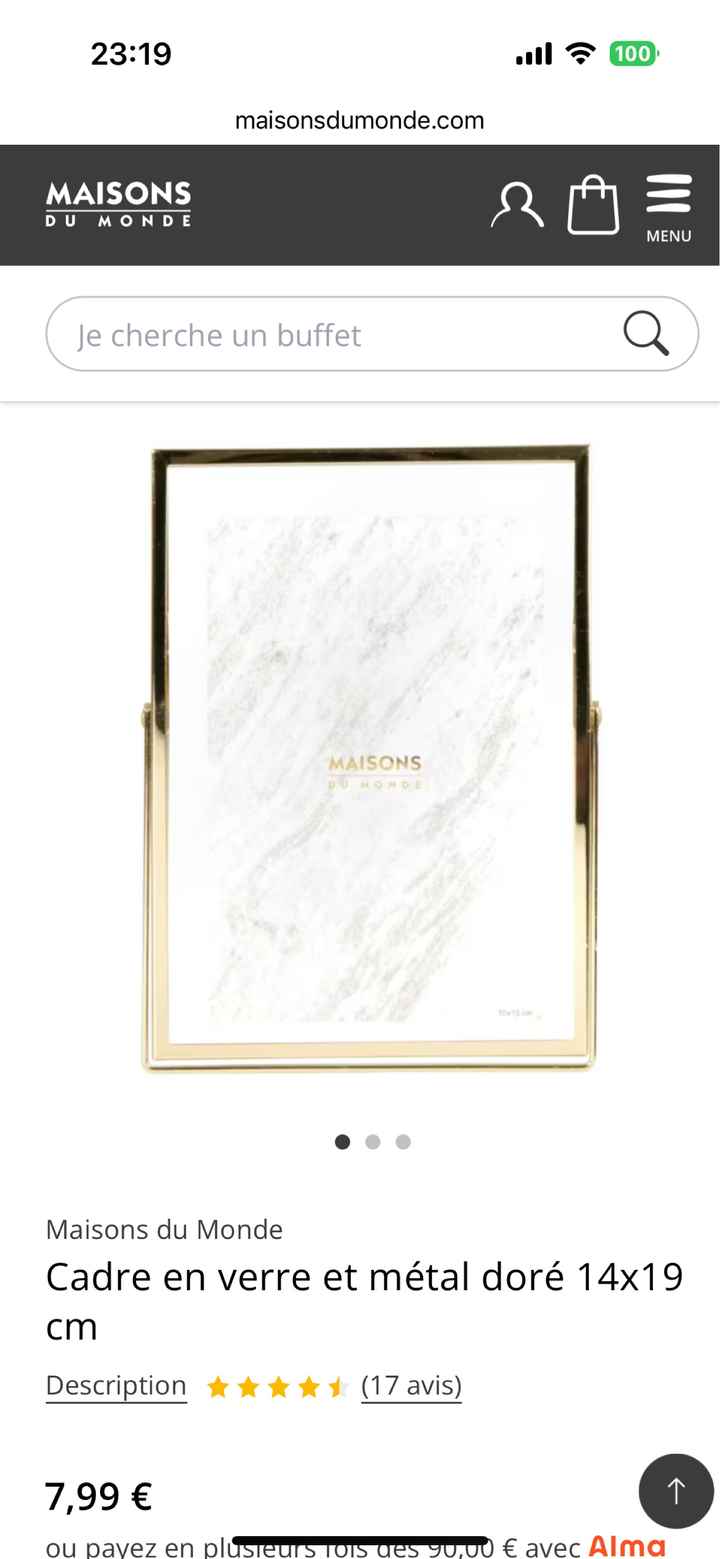 Mariage blanc rose poudre or - 7