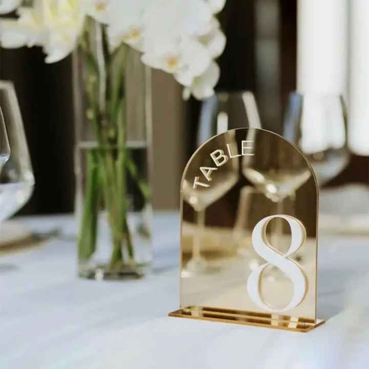 Mariage blanc rose poudre or - 8