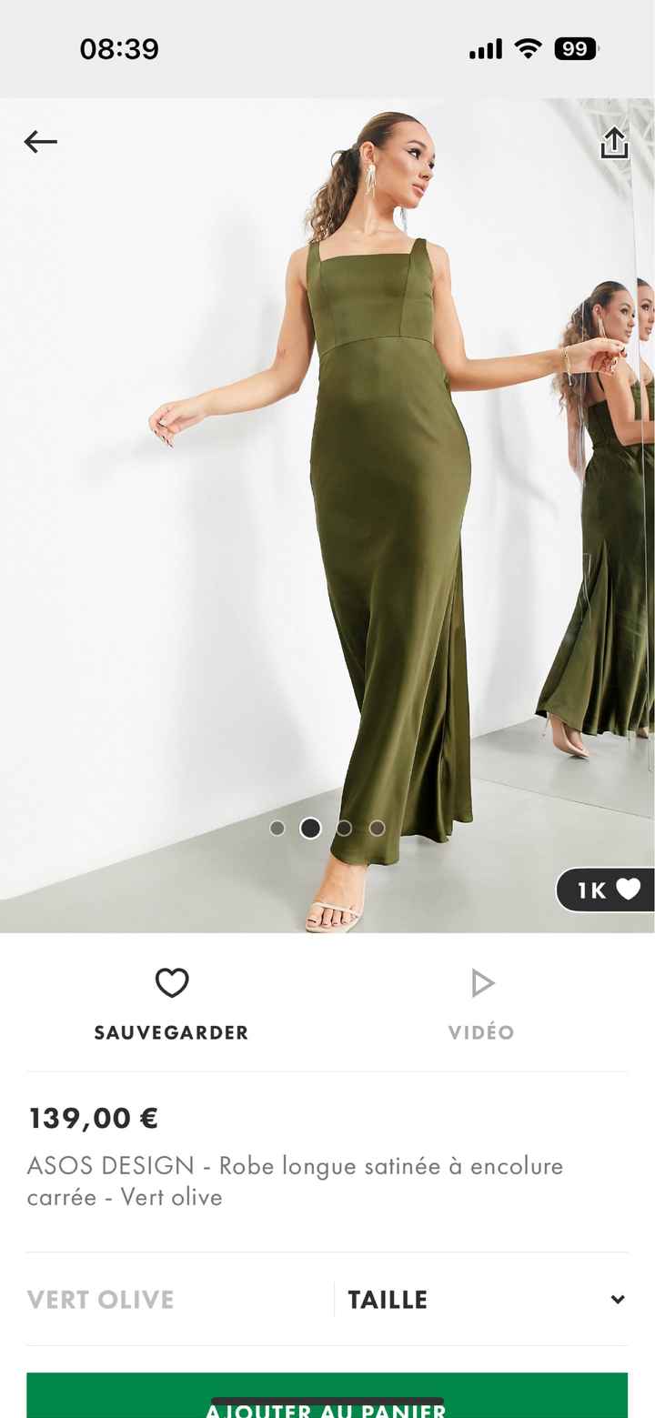 Robes demoiselle d’honneur - 2