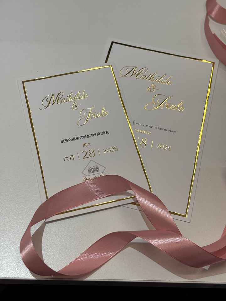 Faire-part : comment vous gérez les différentes invitations ? - 1