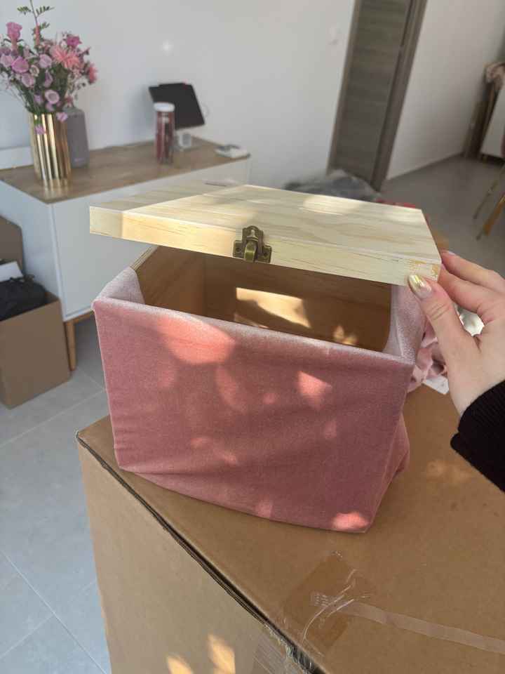 Urne velours diy - 1