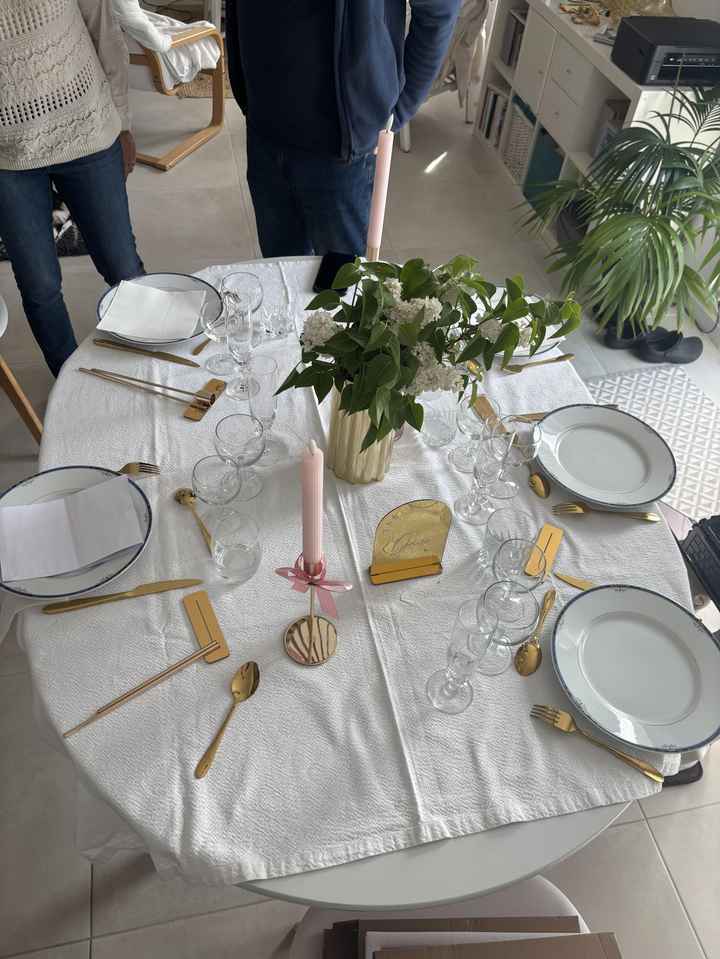 Changement d’agencement et déco des tables ! - 12