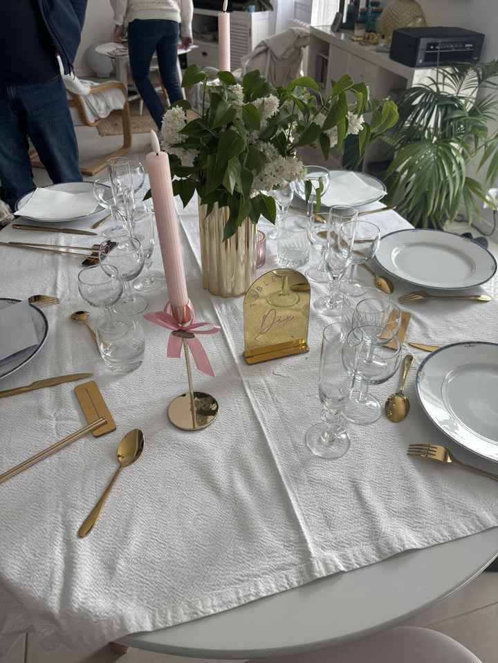 Changement d’agencement et déco des tables ! - 14