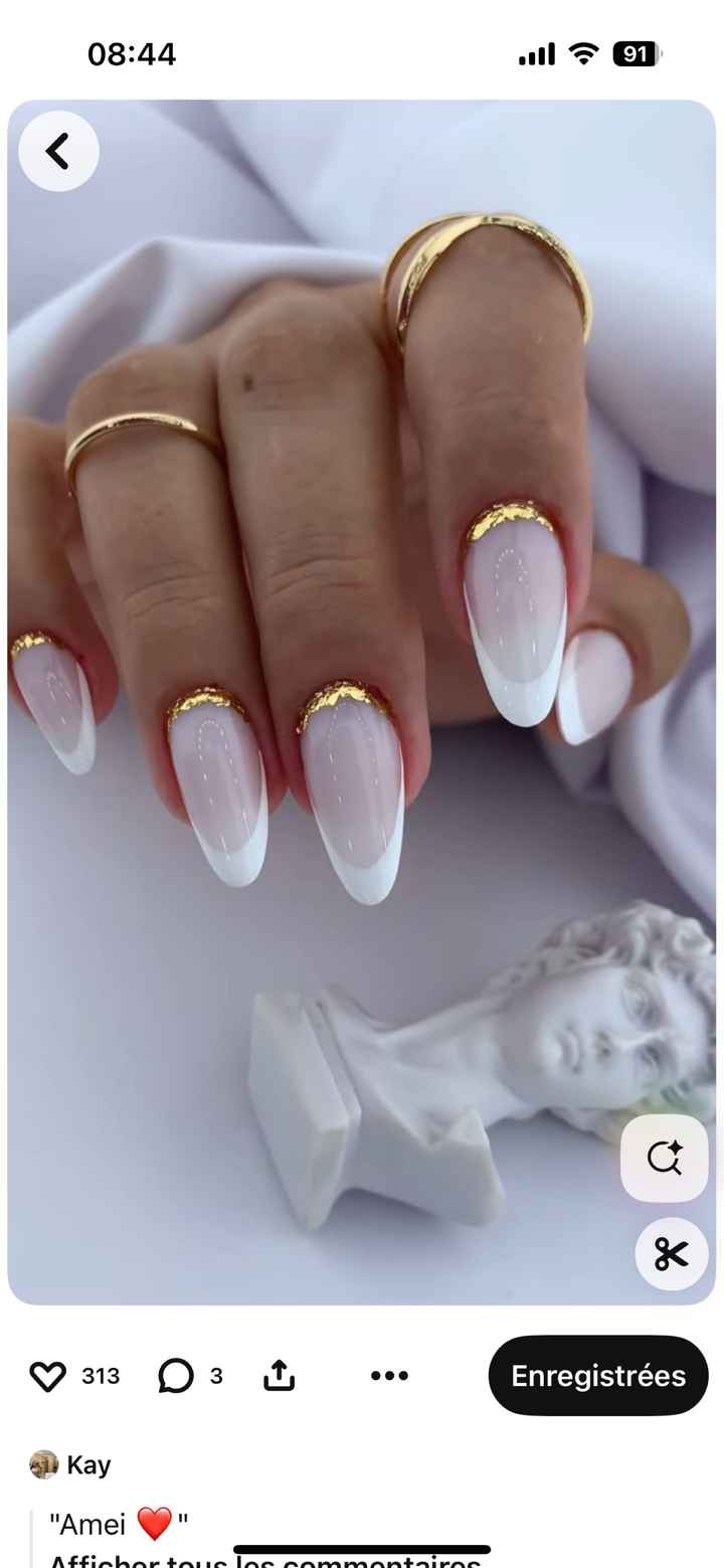 Des idées de manucure élégante pour le mariage ? 💅💍 - 1
