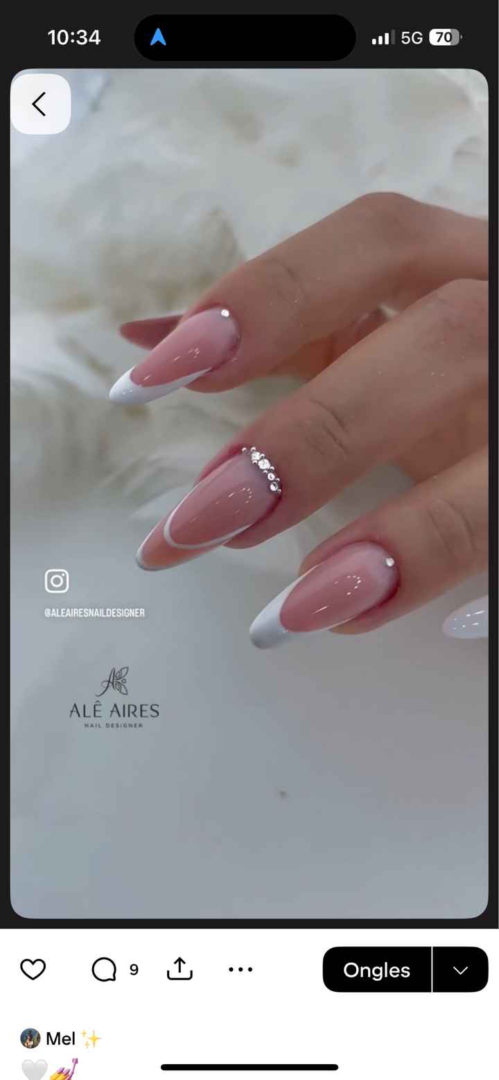 Des idées de manucure élégante pour le mariage ? 💅💍 - 2