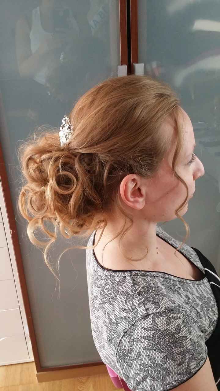 Profil avec mèches sans tresses