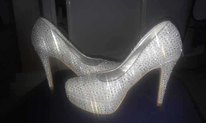 mes wedding shoes