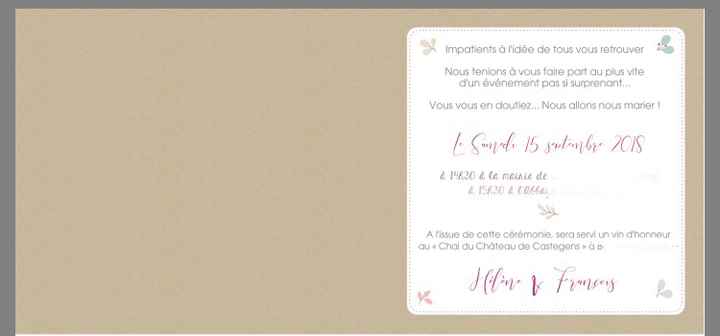  ça y est Faire-part commandé 💕 Cottonbird 💕 - 3