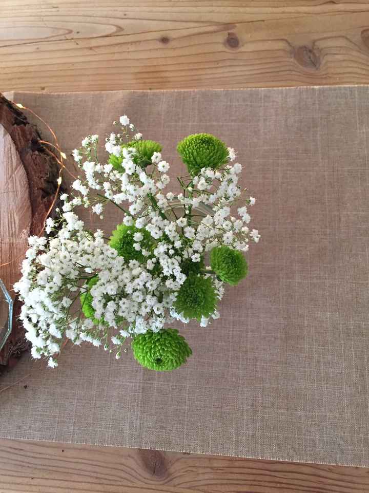 Test déco de table avec les fleurs - 4