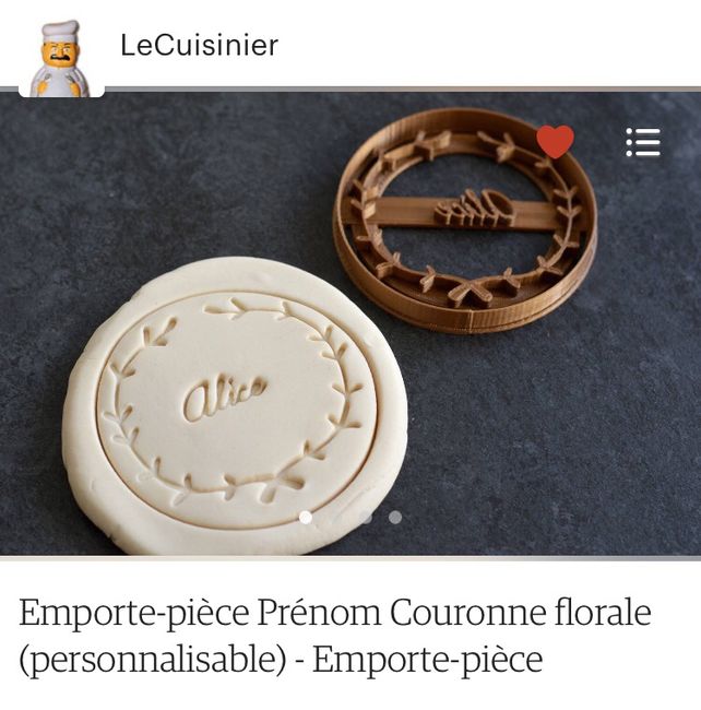  Cadeaux aux invités - 2