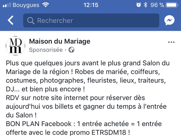 Cherche invitation salon Bordeaux 1