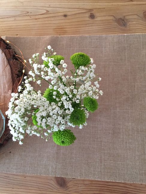 Test déco de table avec les fleurs - 4