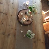 Test déco de table avec les fleurs - 1