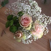 Test déco de table avec les fleurs - 3