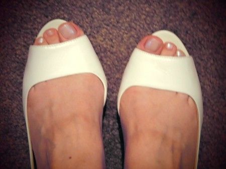 Mes pieds le jour J