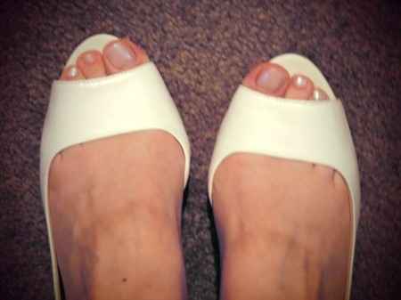Mes pieds le jour J