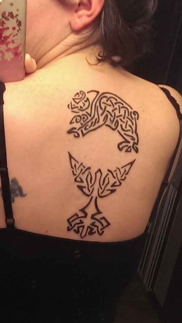 Mes tatouages du dos