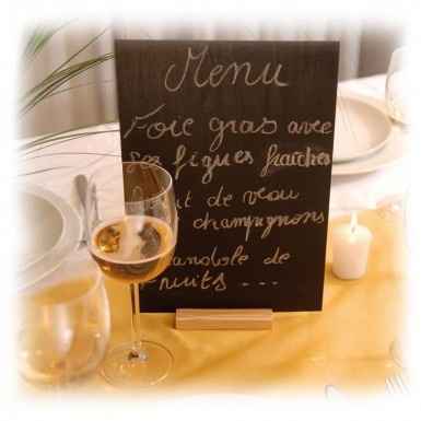nos menu de table 