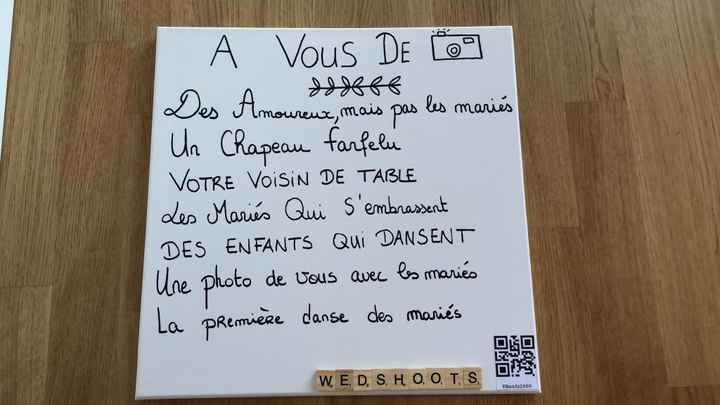 Petit jeu pour les invités 📸 - 1