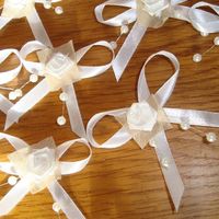 boutonnières pour invités faites maison :)