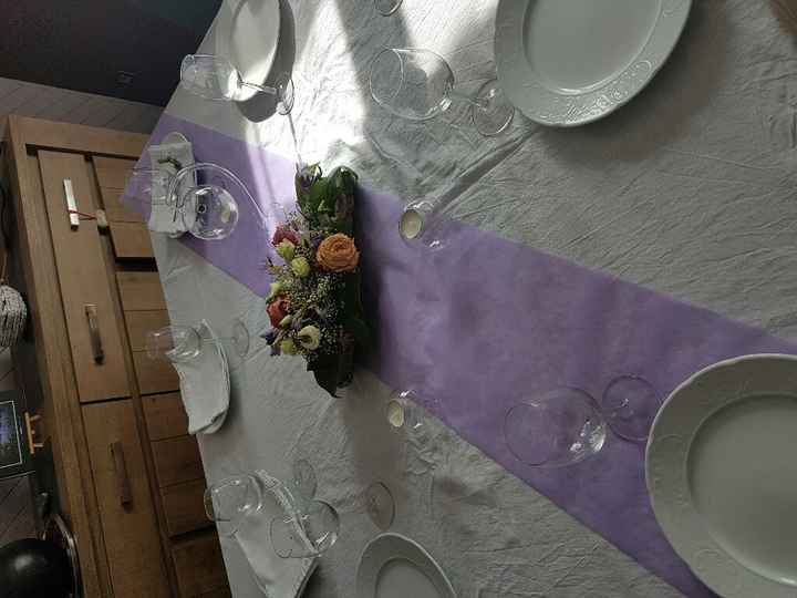 Essai déco de table - 1