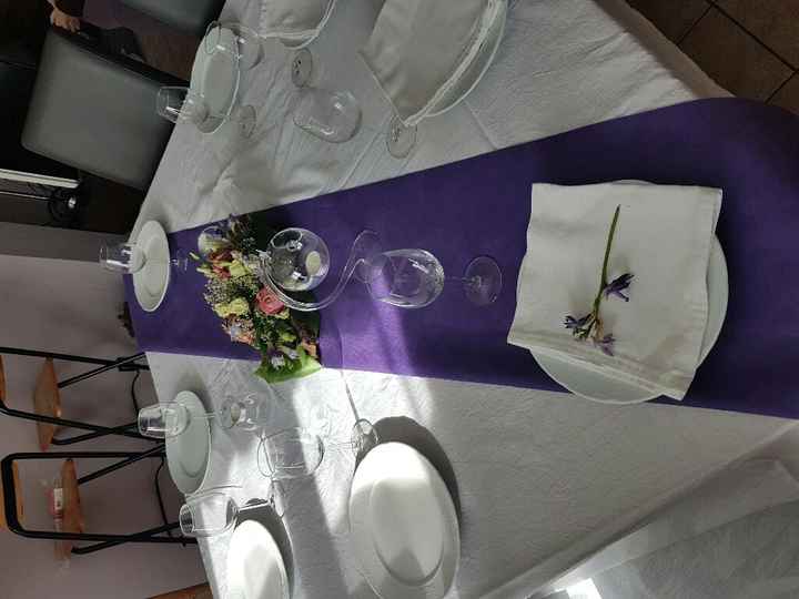 Essai déco de table - 2