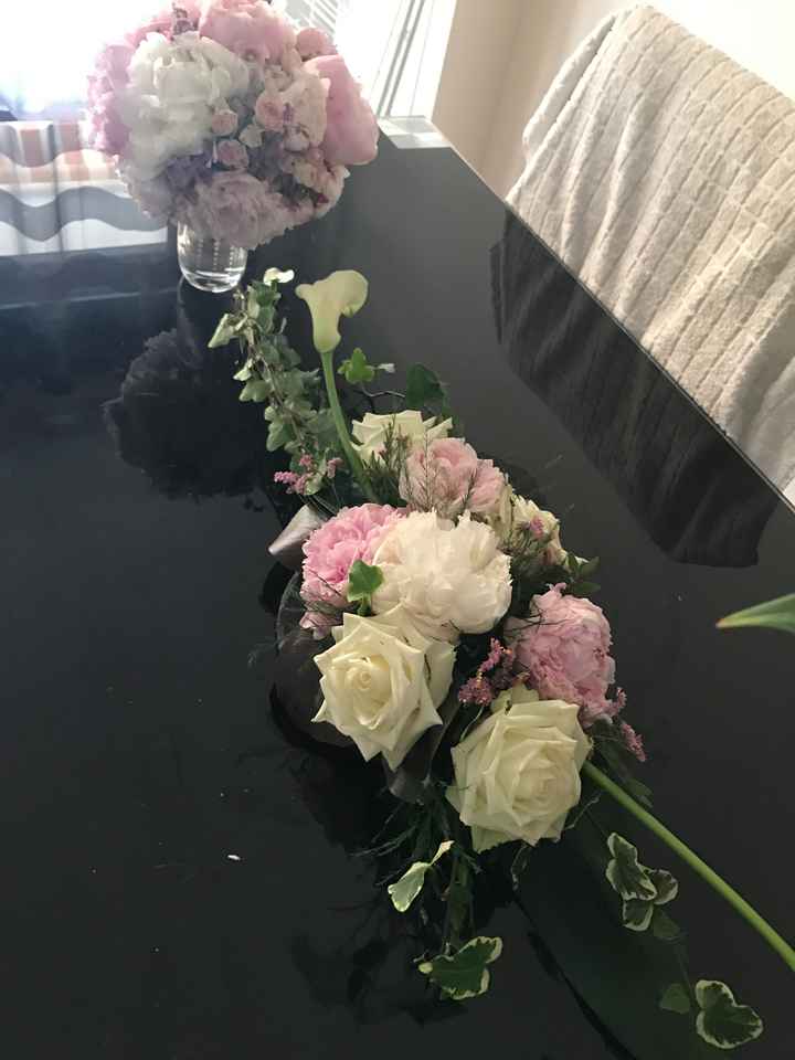Composition avec des pivoines. - 1