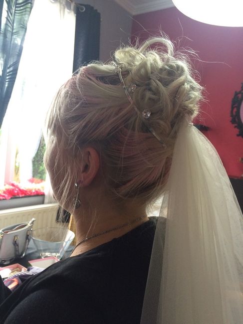 Mon essai coiffure. - 2