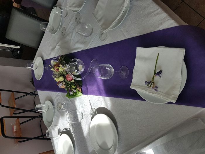 Essai déco de table - 2