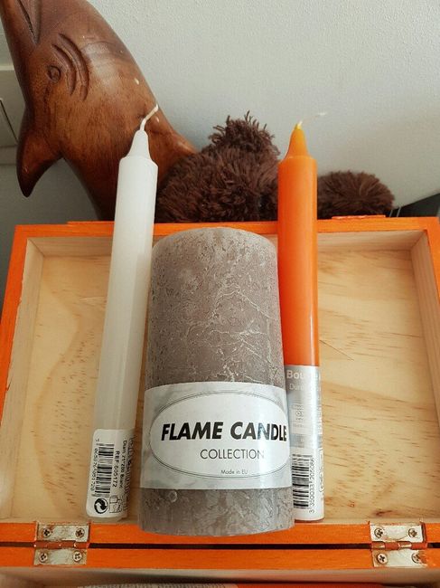 Rituel des bougies pour la cérémonie laïque - 1