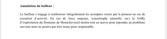 Annulation covid-19 et remboursement ou décalage - 1